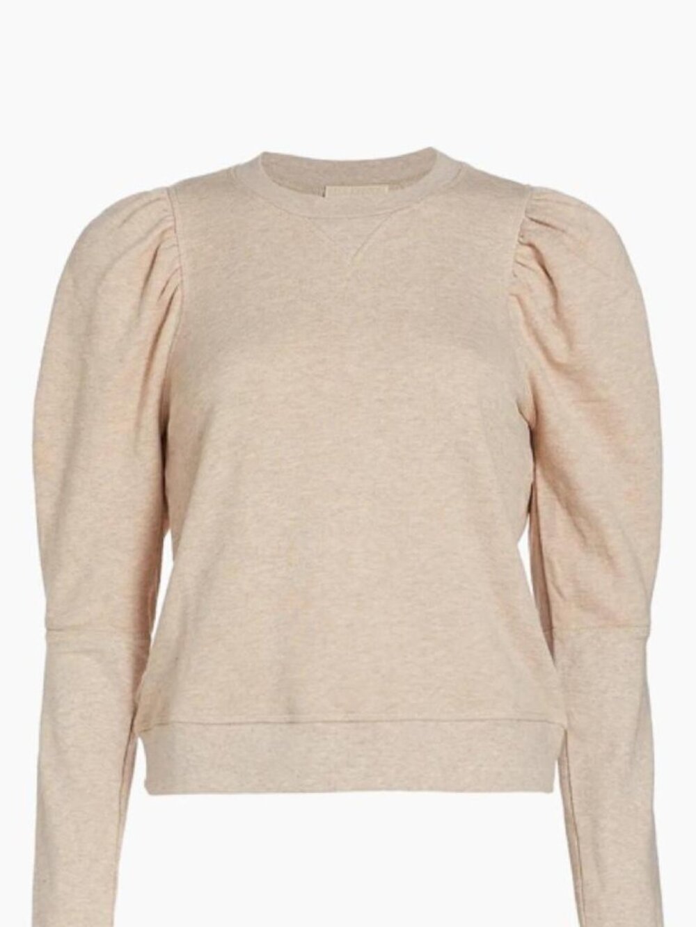ULLA Johnson Philo Draped-Sleeve Sweatshirt, Size Small